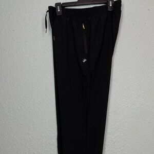 NWT Pudolla Men's Lightweight Hiking Pants Black Size L 33x29 Zipper Pockets 172